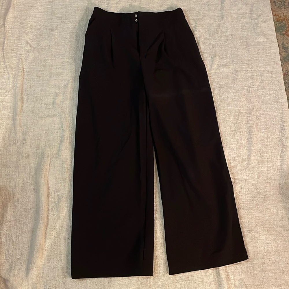 Figs Pro size medium black wide leg pants